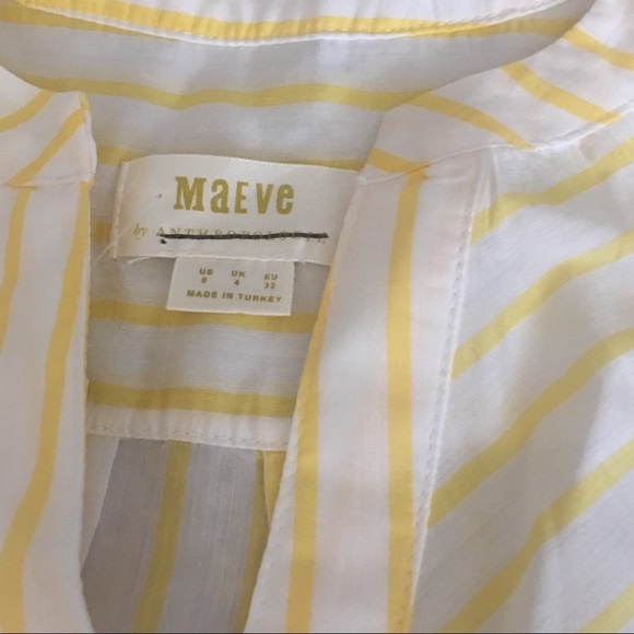 NEW Anthropologie Maeve Striped Tank Top - Picture 3 of 4